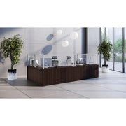 OfficeSource Borders II Collection Reception Typical - OSTYP327 - Mahogany