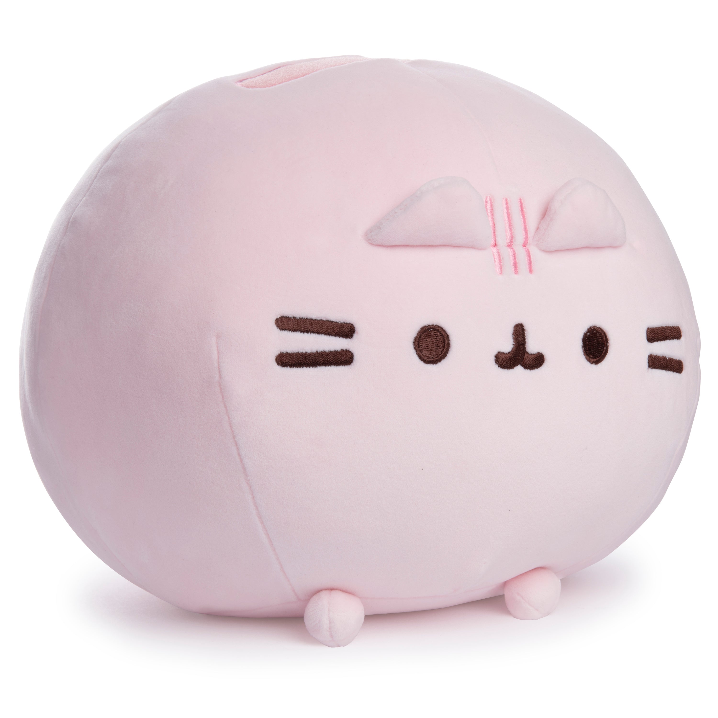 GUND Pusheen Squisheen Squishy Round Plush Stuffed Cat for Ages 1 and Up, Pink, 11”