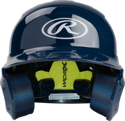 Rawlings Mach Gloss Senior Baseball Helmet - Navy