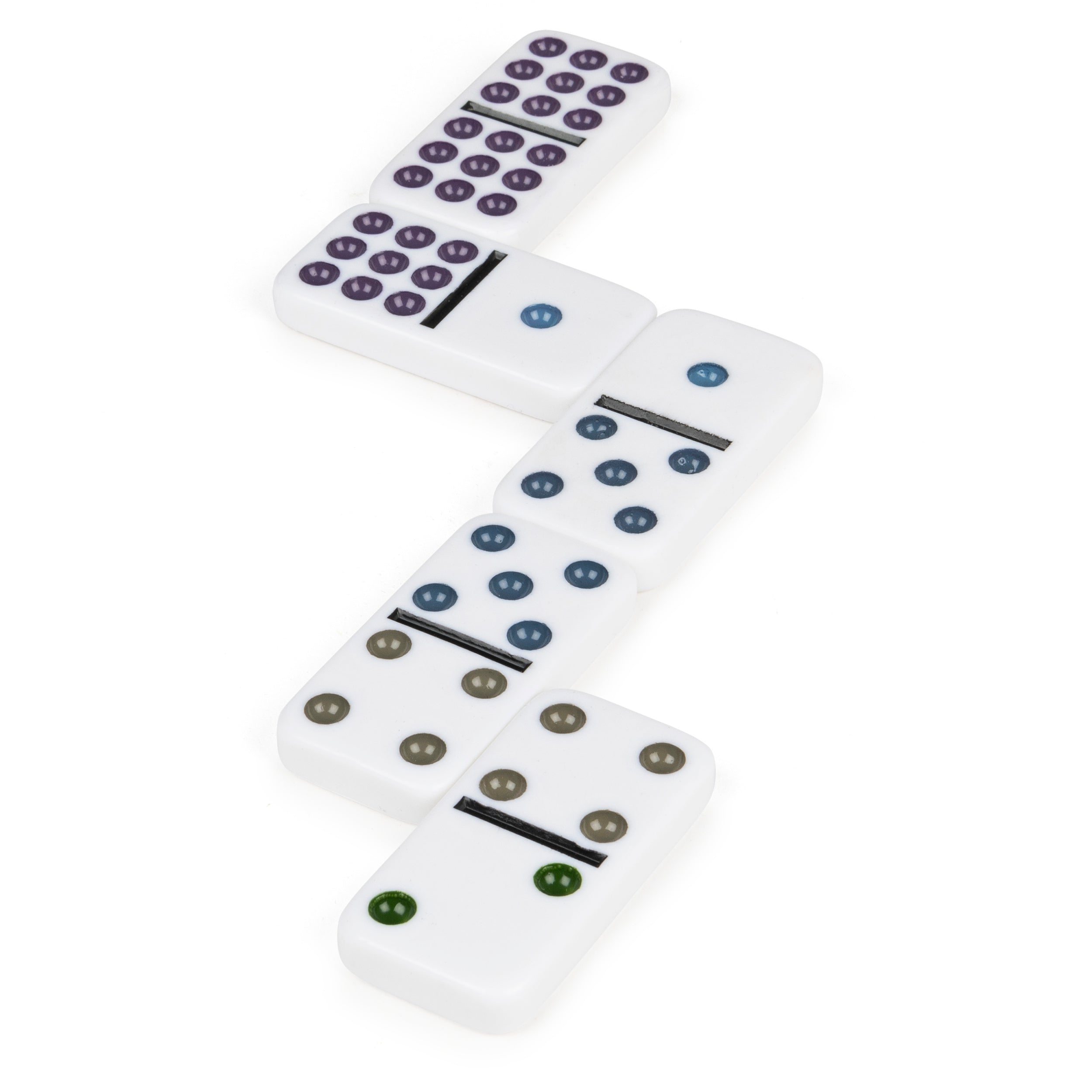 Spin Master Games, Cardinal Classics Double Nine Dominoes Set in Storage Tin, Dominoes for Kids & Adults, Classic Game, 2-6 Players, for Ages 8 & Up