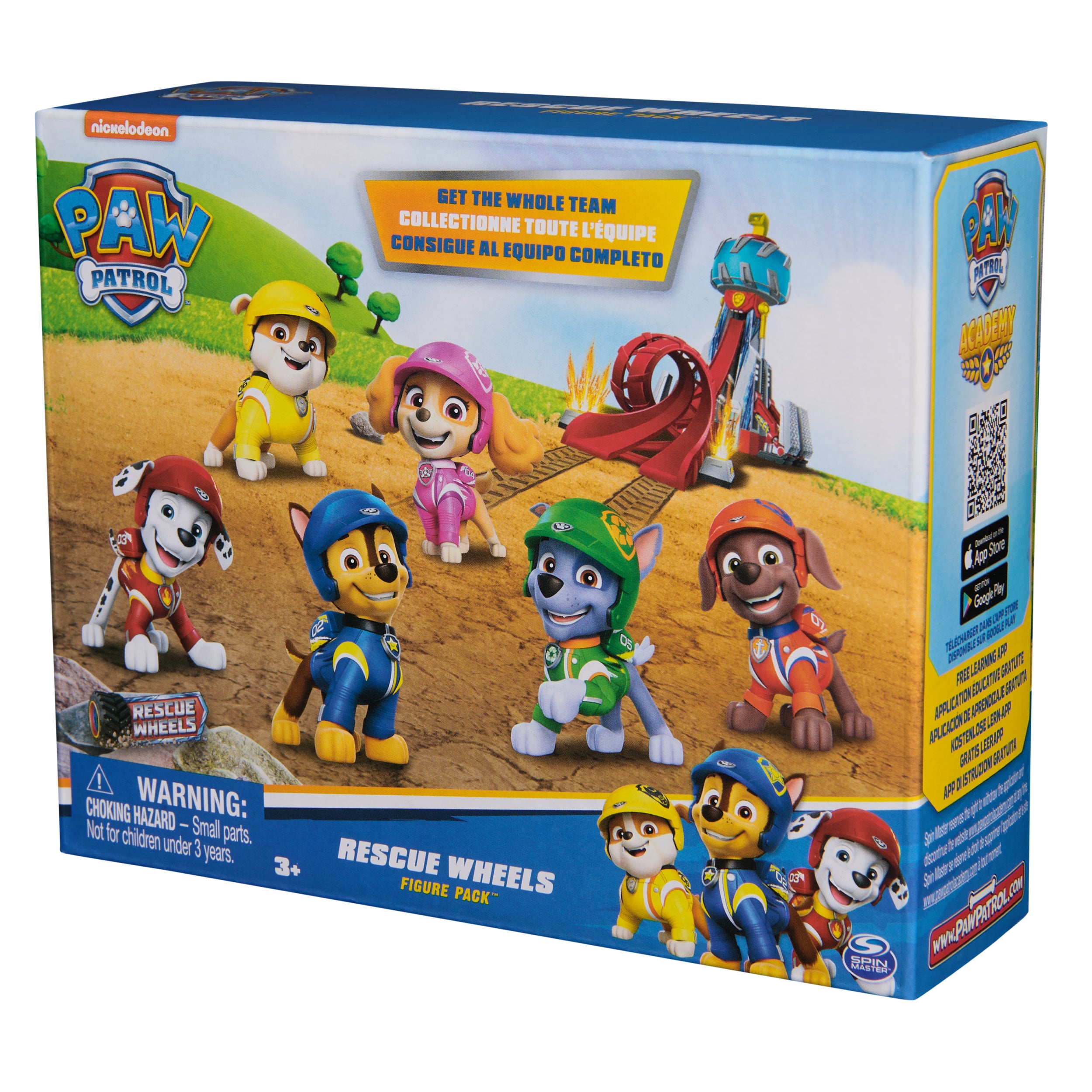 PAW Patrol: Rescue Wheels, Toy Figures Gift Pack, with 7 Collectible Action Figures, Kids Toys for Boys and Girls Ages 3 and up