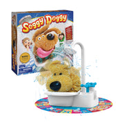 Spin Master Games, Soggy Doggy, The Award-Winning Wet & Silly Kids Board Game for Family Game Night, Interactive Dog Toy, Screenless Activity for Kids & Family, 2-4 Players, for Ages 4 & Up