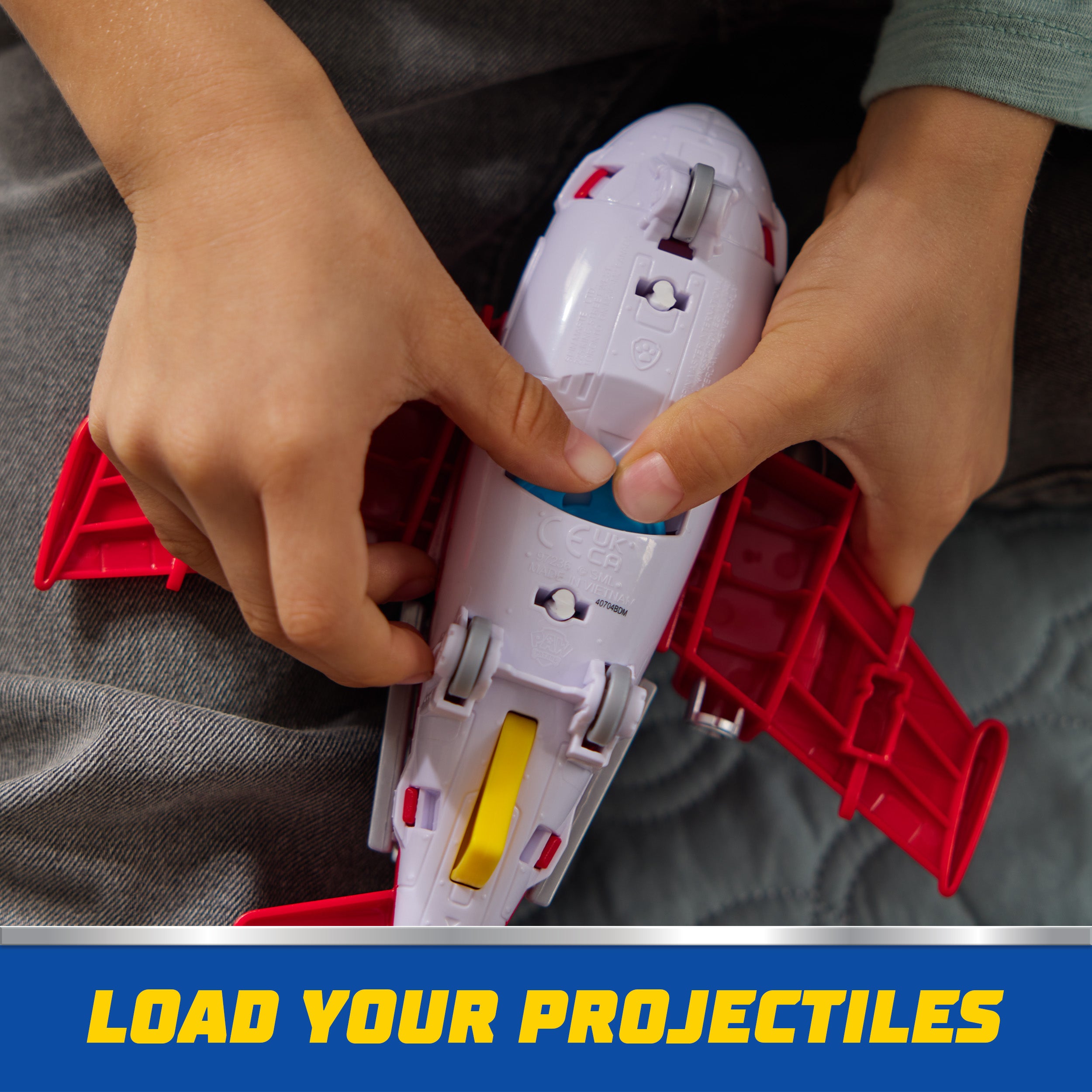 PAW Patrol: Air Rescue Marshall Action Figure & Hero Hydro Airplane Toy with Projectile Launcher & 2 Projectiles, Kids Toys for Boys & Girls Ages 3+