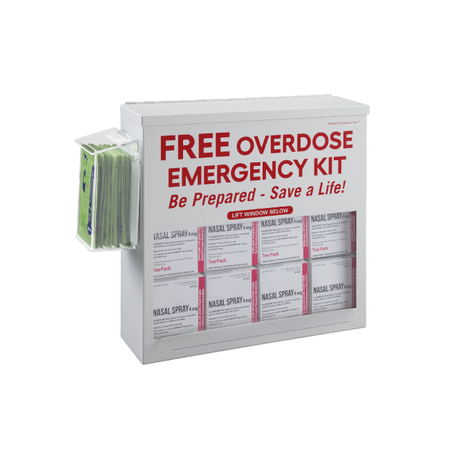 Locking Overdose Distribution Cabinet