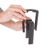 Sign Holder ‐ Black ‐ for Sentinel & Trek Stanchions