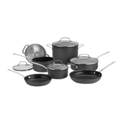 Chef's Classic™ Nonstick Hard Anodized 11 Piece Set