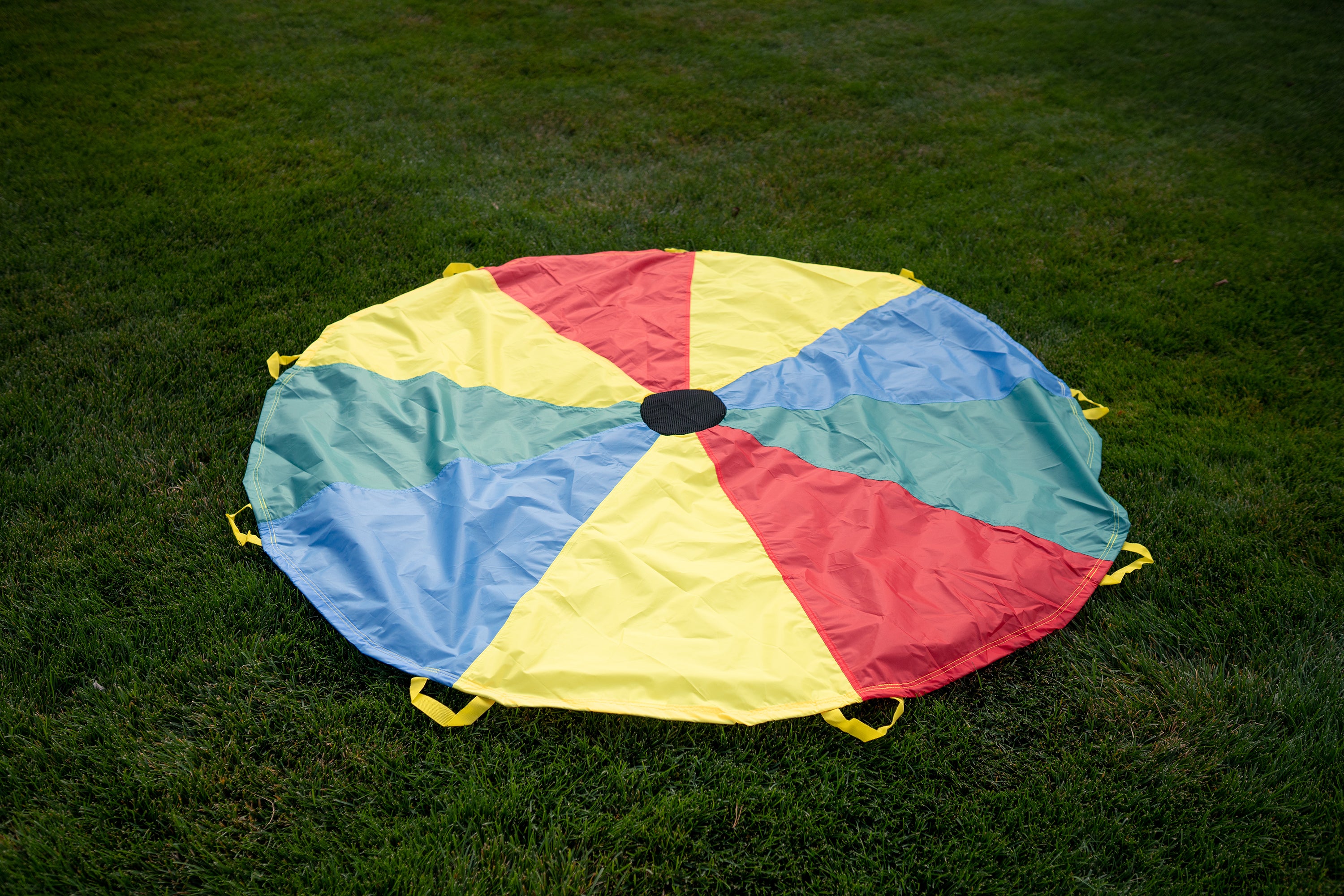 Funchute 6FT Parachute - Blue / Green / Red / Yellow