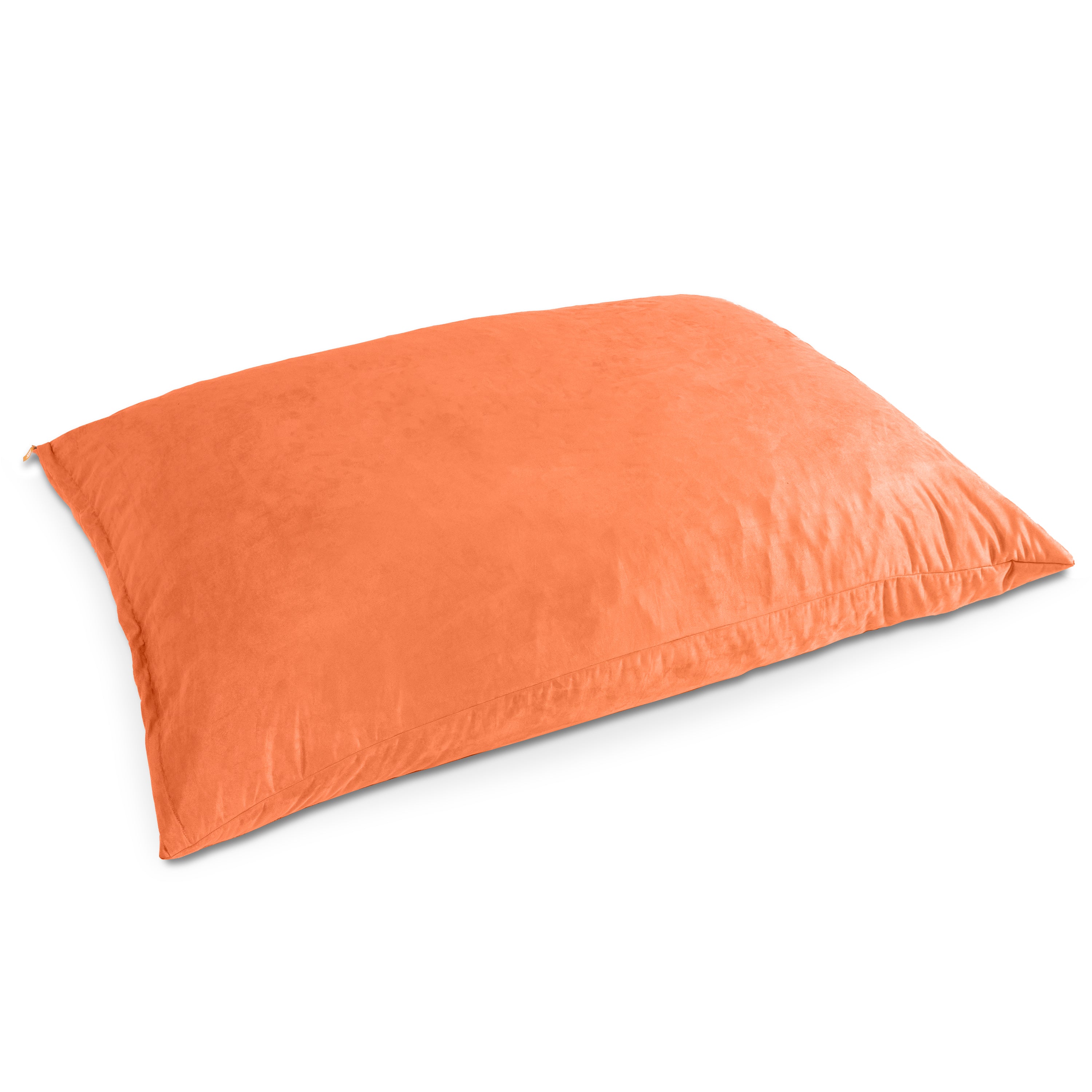 Jaxx Pillow Saxx 5.5-Foot - Huge Bean Bag Floor Pillow and Lounger, Orange