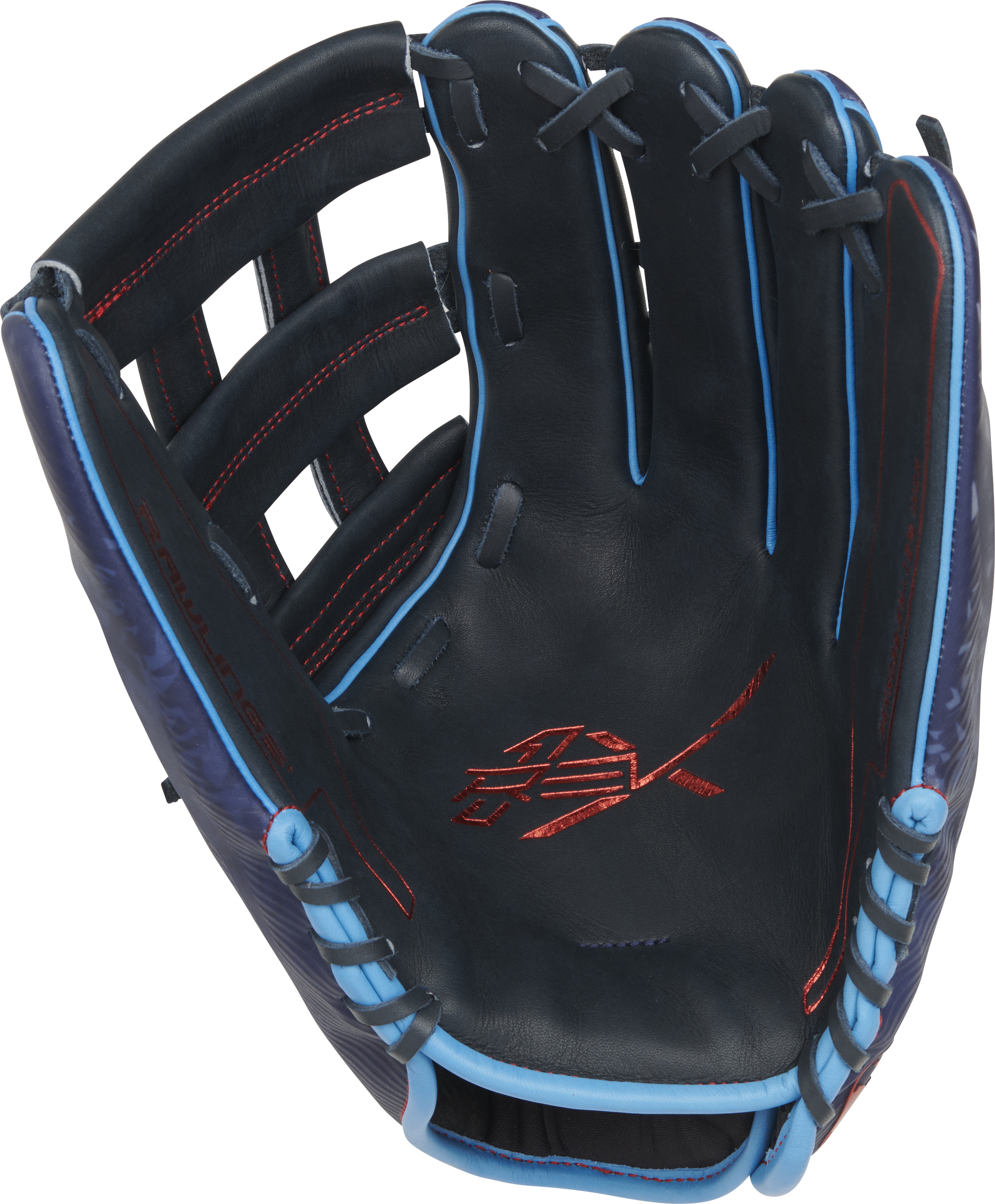 Rawlings Rev1X Series 12.75-Inch Baseball Glove - Right Hand Thrower - Navy