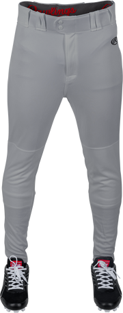 Rawlings Youth Launch Solid Pro Taper Fit Pant - Small - Blue Gray