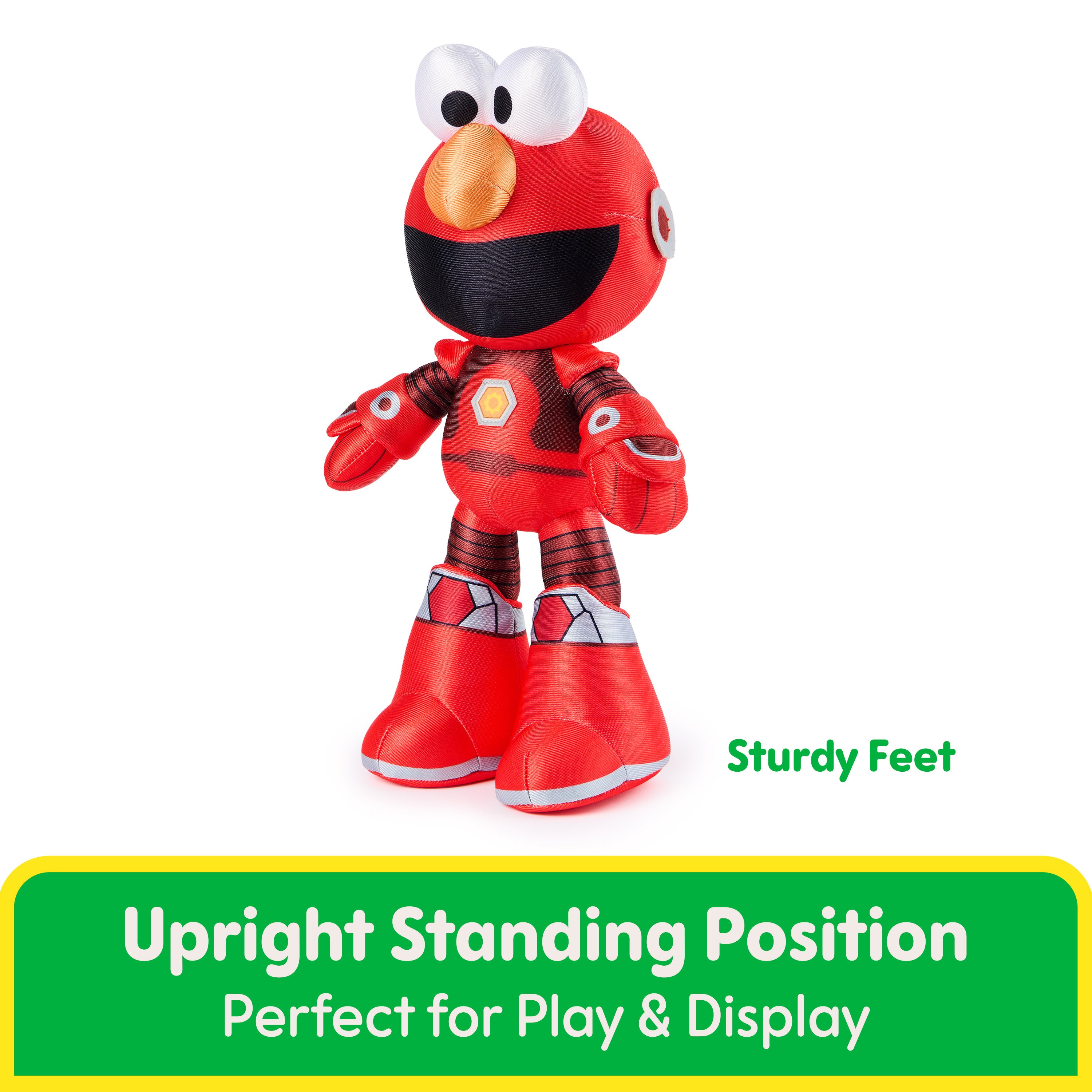 GUND Sesame Street Official Mecha Builder Elmo Plush, Stuffed Animal for Ages 1 and Up, 13"