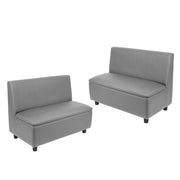 Kid Comfort Collective Modular Sofas, 2-Piece - Gray