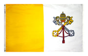 Papal Flag 3x5 ft. Nylon Dyed Design