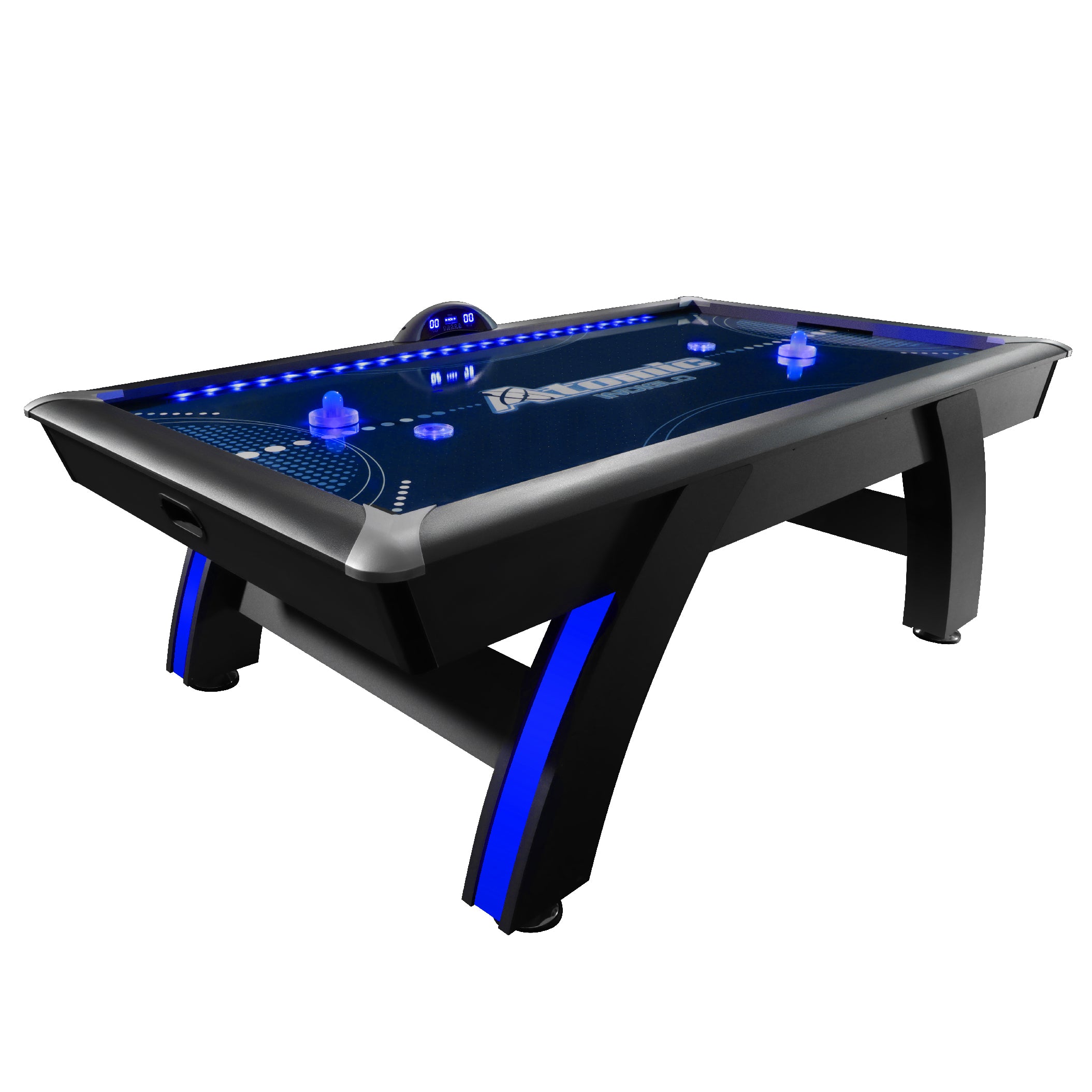 Atomic Indigo Light Up Air Hockey
