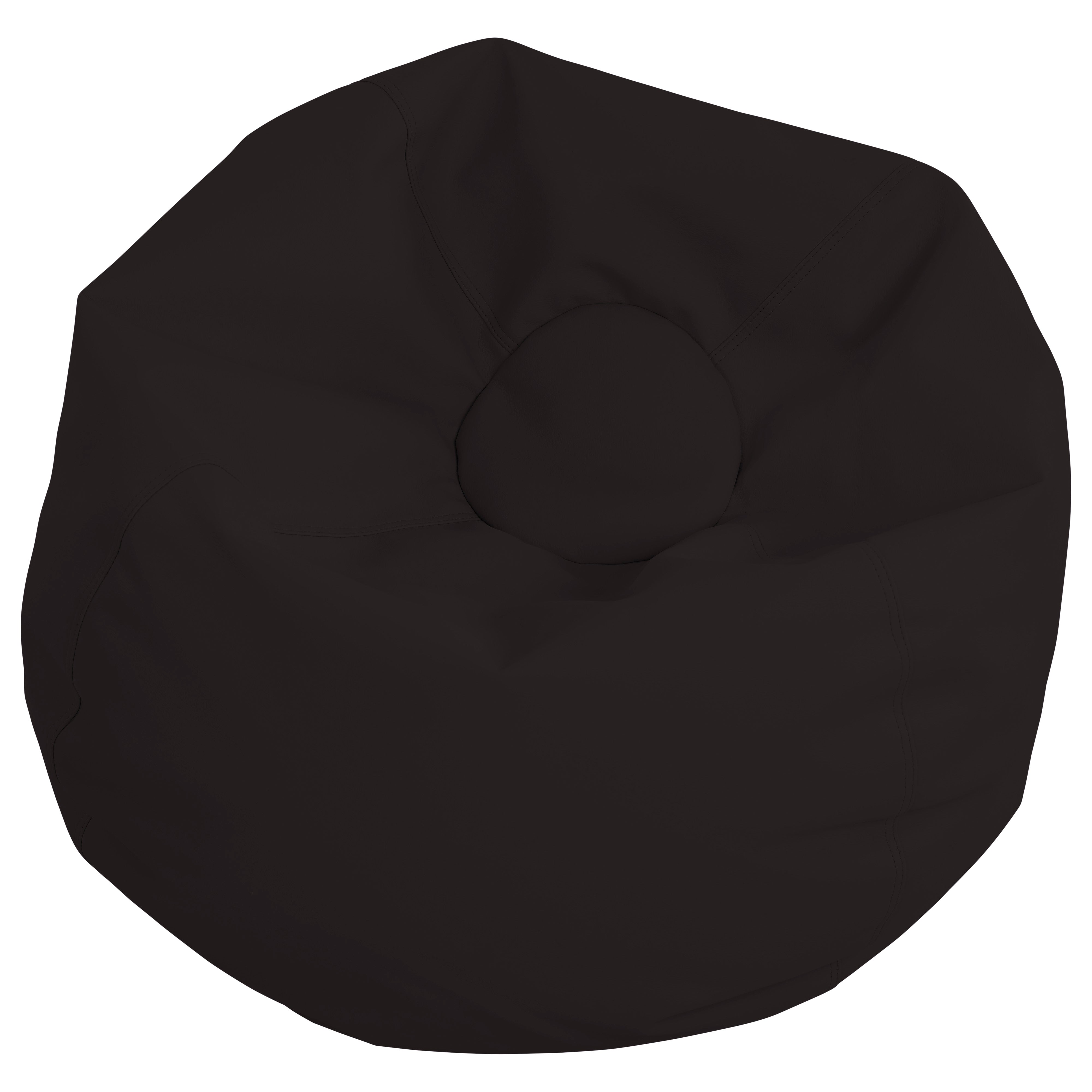 SoftScape Classic 35" Standard Bean Bag - Black