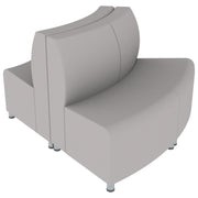 Pro Series Connect Edged Ripplet Seating, 3-Piece Set - Gray