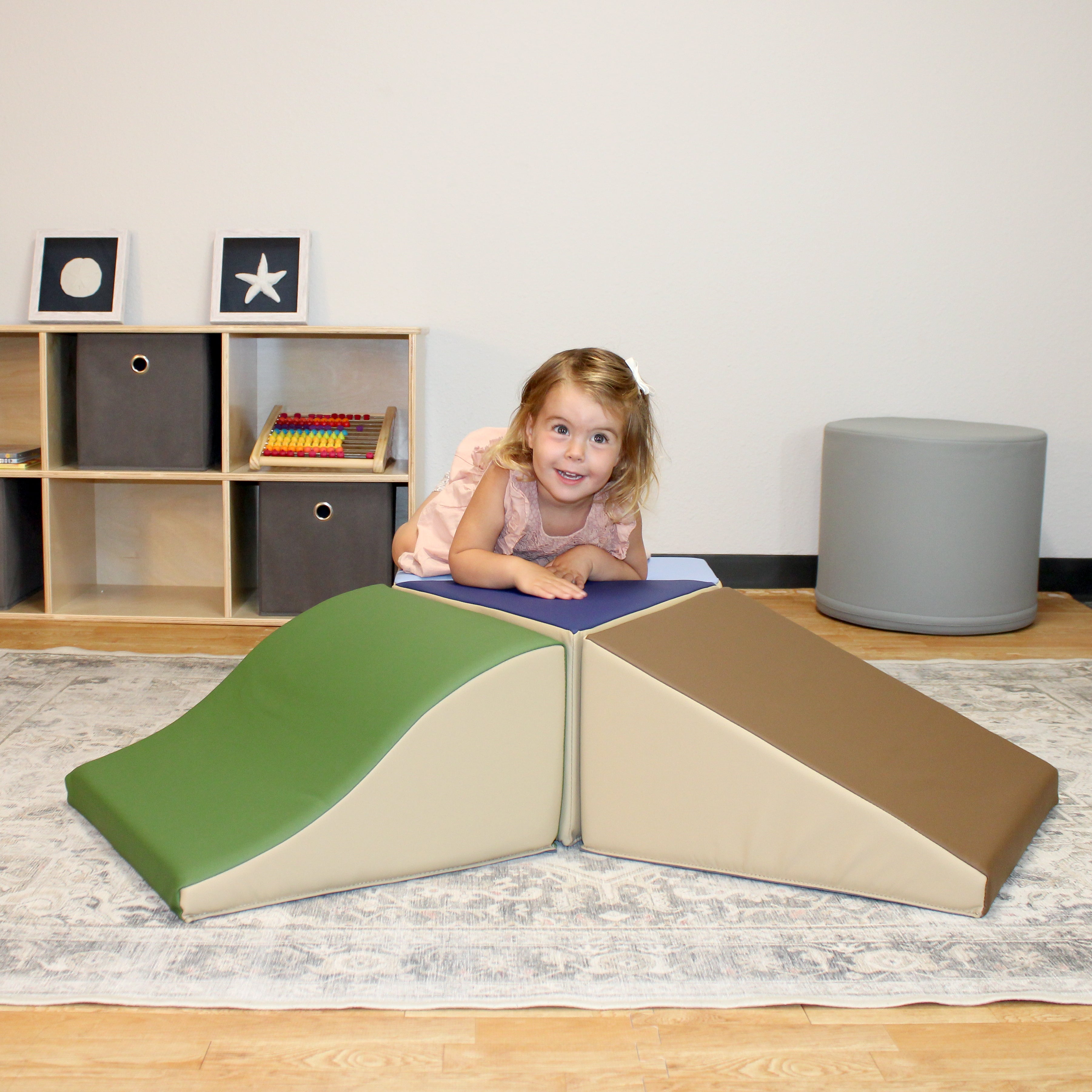 SoftScape Toddler Playtime Junction Climber - Earthtone