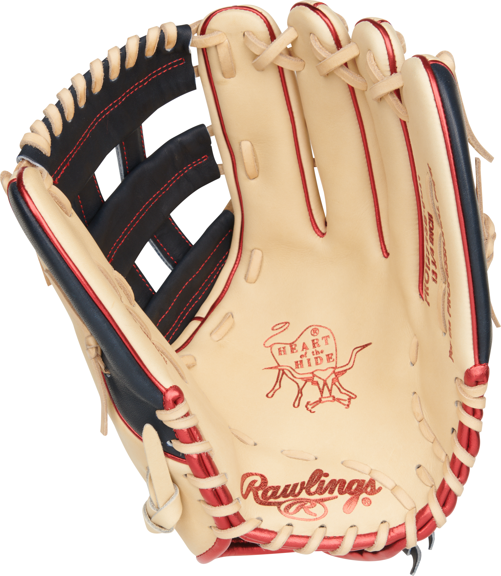 Rawlings Heart Of The Hide Series 12.75-Inch Softball Glove  - Right Hand Thrower - Camel
