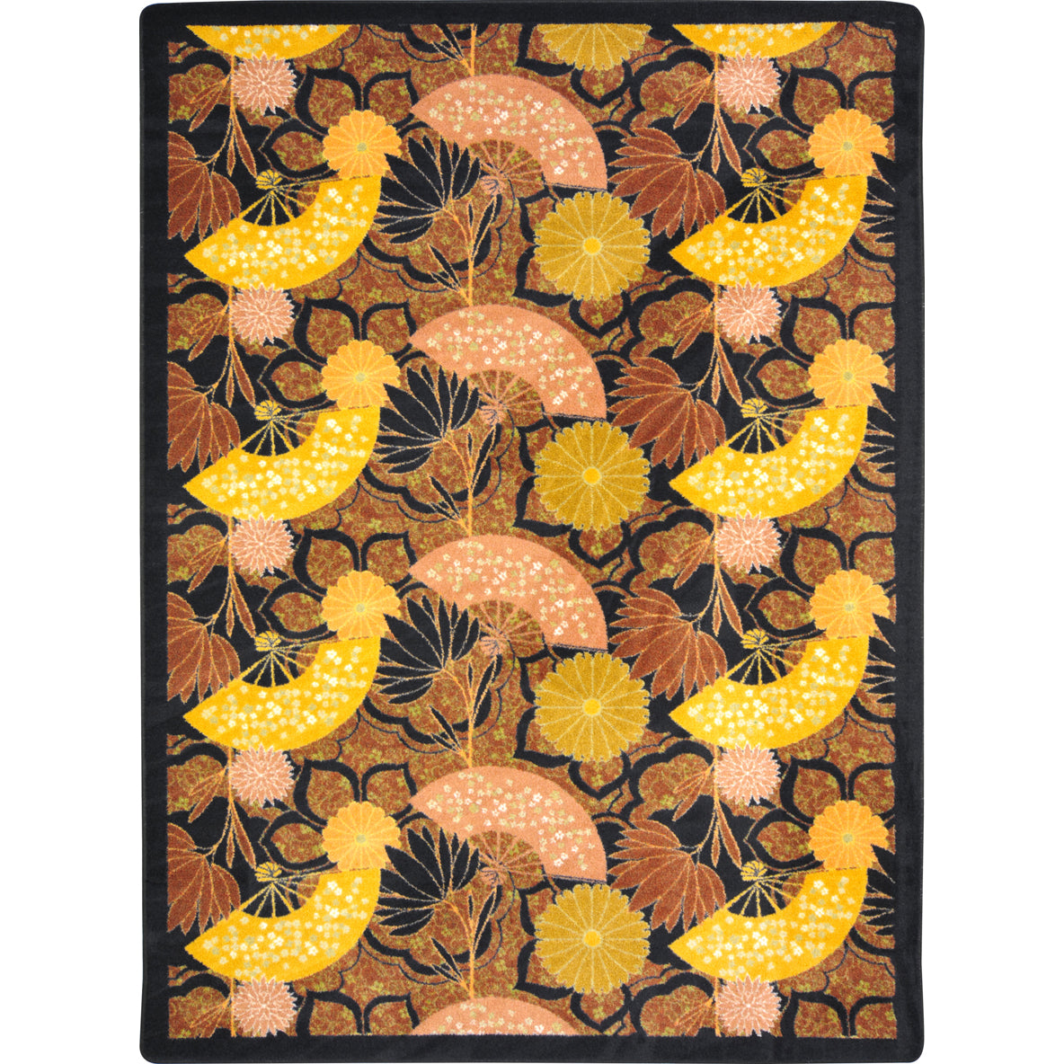 Pacific Rim 3'10" x 5'4" area rug in color Burgundy