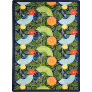 Pacific Rim 7'8" x 10'9" area rug in color Green