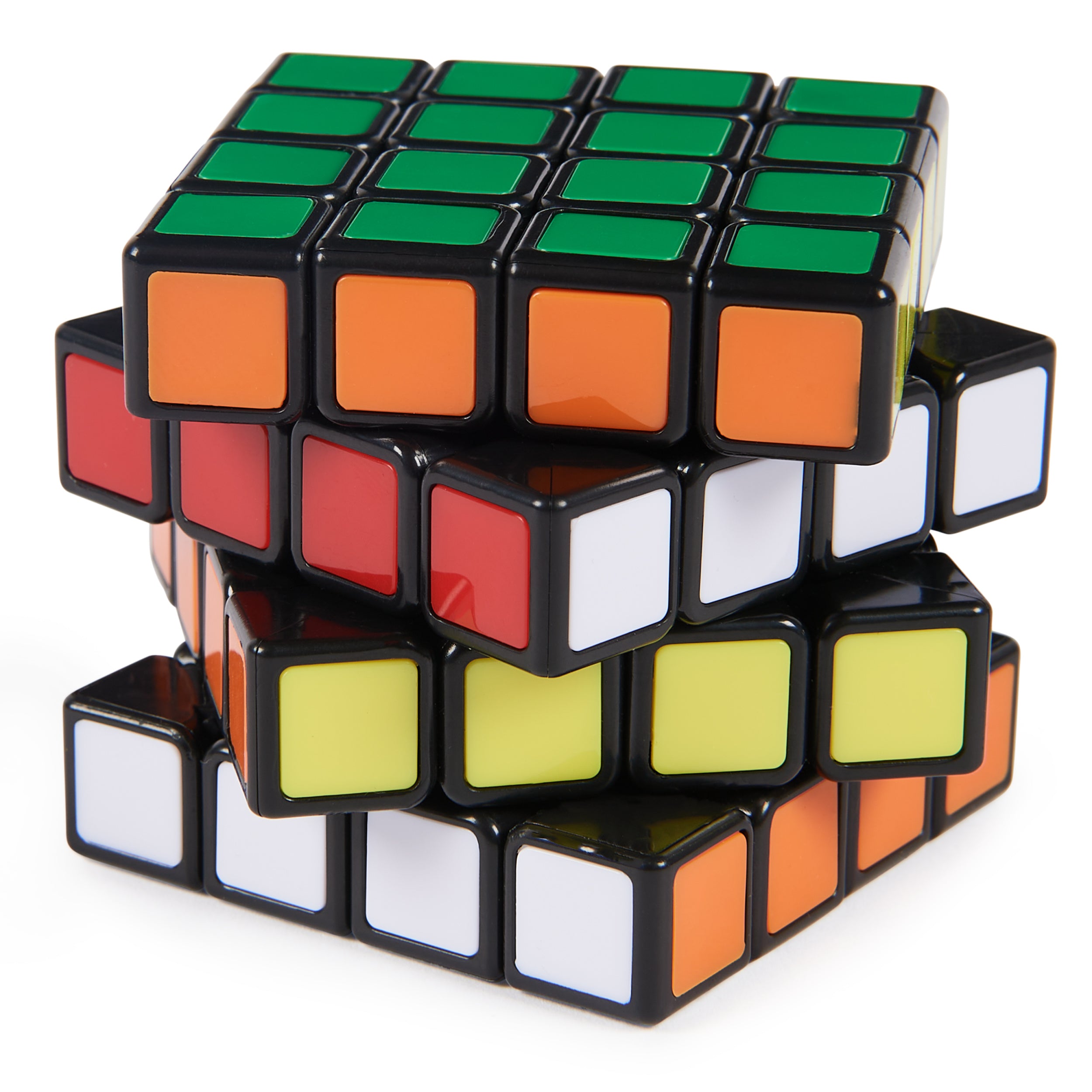 Rubik’s Cube, Tiled Trio Bundle 2x2 Mini 3x3 Cube 4x4 Master, Problem-Solving Brain Teaser, Classic Color-Matching Puzzle, Fidget Toy, Sensory Puzzle for Adults, Teens, Kids, Ages 8 & Up