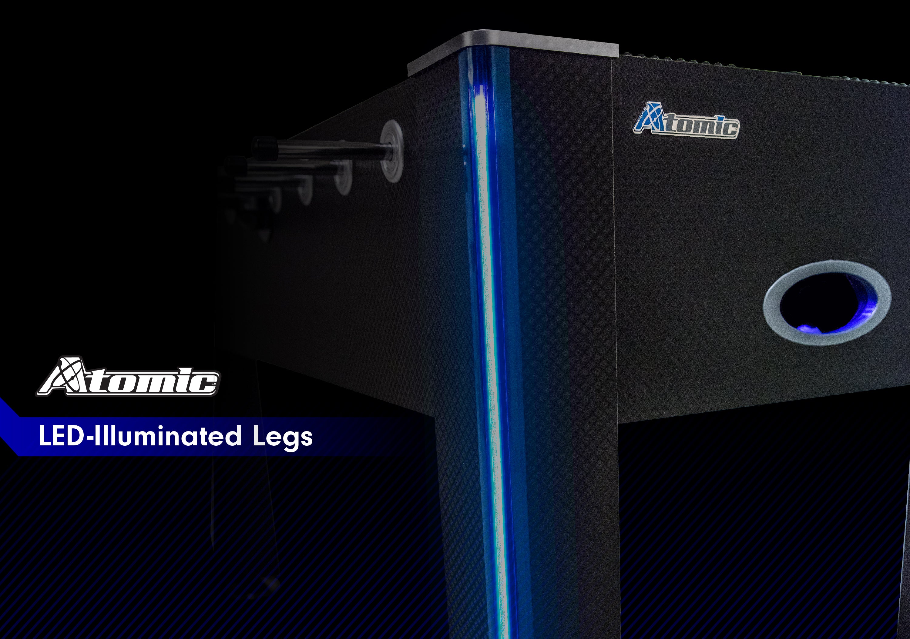 Atomic Atomic Azure Foosball Table