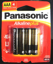 Panasonic Alkaline Plus Power AA 4-Pack