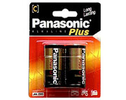 Panasonic C-2 2-Pack Alkaline Plus Batteries
