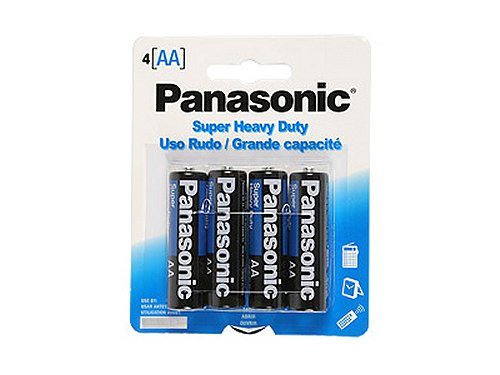 Panasonic Super Heavy Duty Power AA 4-Pack