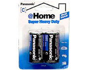 Panasonic C-2 Super Heavy Duty Battery 2-Pack