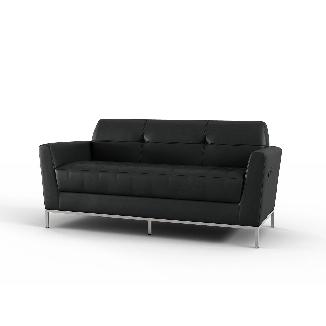 OfficeSource  Parker Sofa - Black