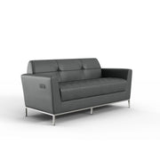 OfficeSource  Parker Sofa - Pewter