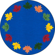 Parliament Hill 13'2" Round area rug in color Multi