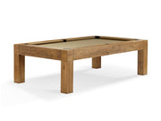 Parsons 8' Natural Dry Oak, Pool Table - 105”L x 61”W