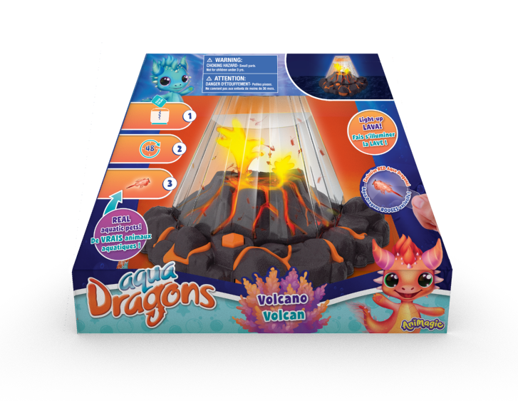Animagic-Aqua Dragons Volcano Tank