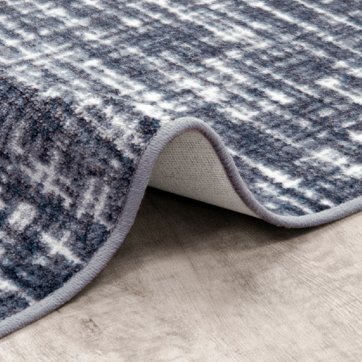 Past Tense 5'4" x 7'8" area rug in color Smoke