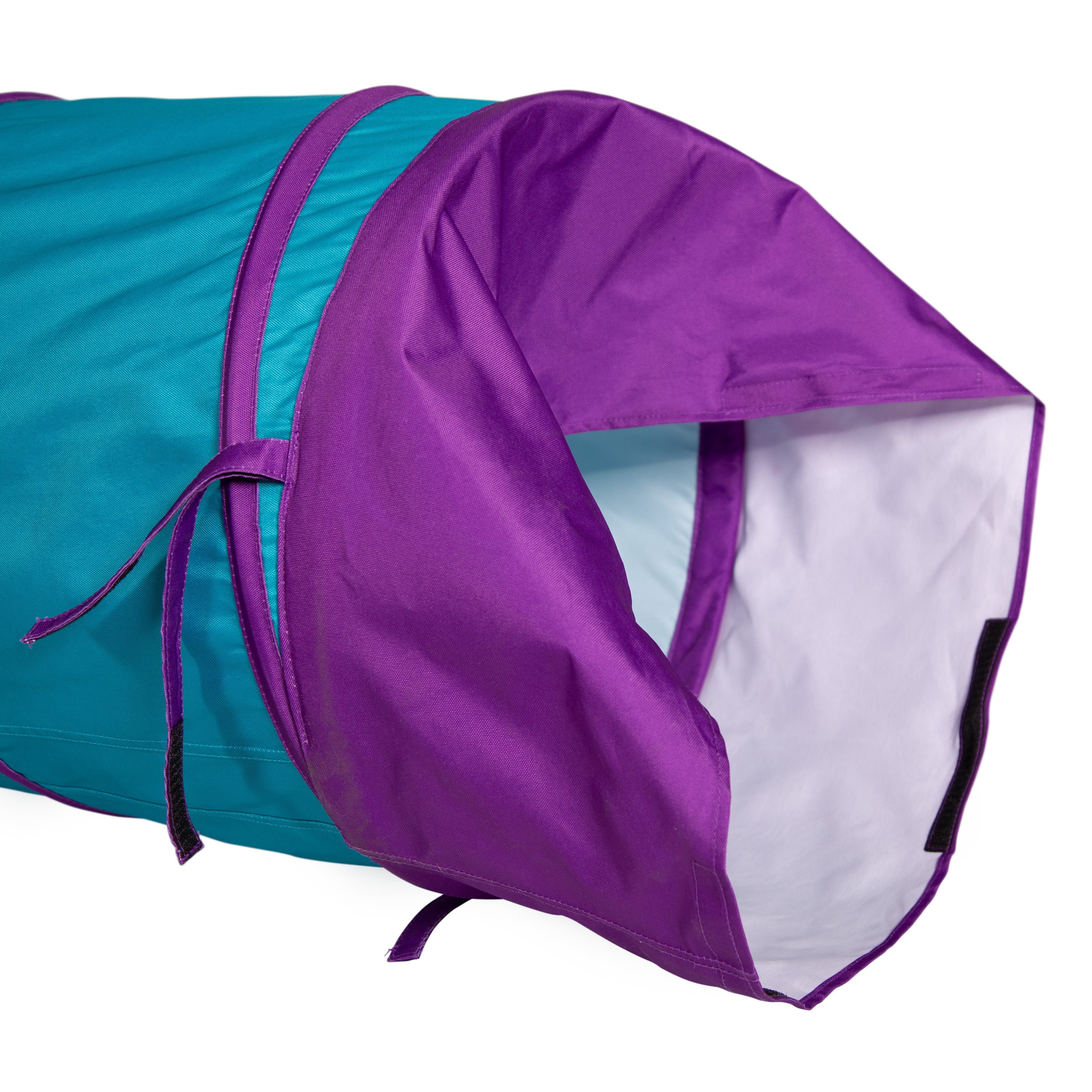 Institutional Tunnel - Teal/Purple