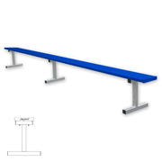Player Bench - 15 ft. - Portable  (Powder Coated)