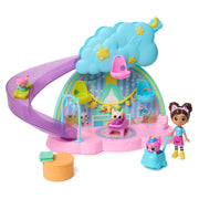 Gabby's Dollhouse Kitty Care Ear Purrfect Playroom – 17-Piece Playset with 4 Toy Figures, Dollhouse Furniture, Doll Accessories & Baby Doll Stuff for Kids Ages 3+
