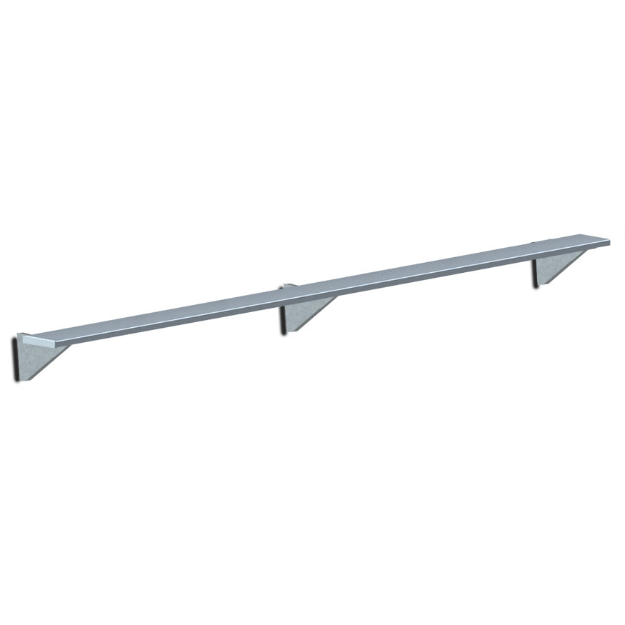 Player Bench - Wall-Mounted - 15 ft.