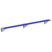 Player Bench - Wall-Mounted - 15 ft.  (Powder Coated)
