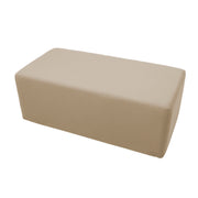 Outdoor 24" x 48" Rectangle Ottoman with Sunbrella®, 18" H - Spectrum Sand