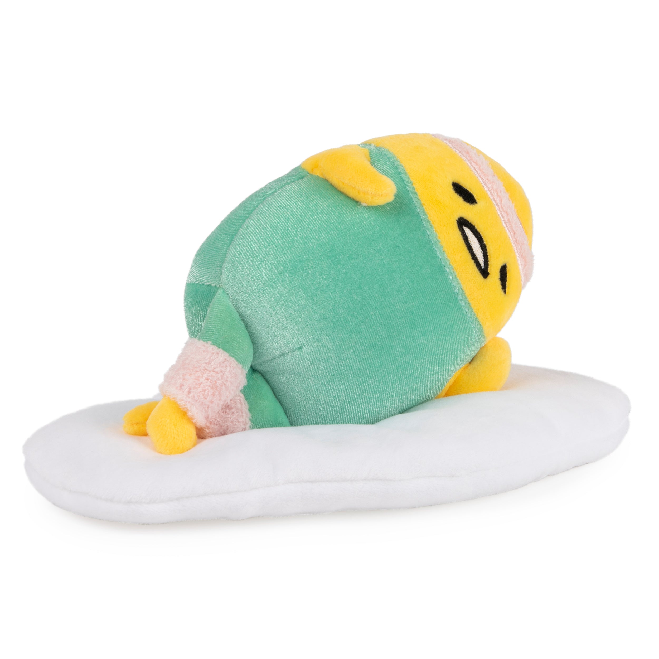 GUND Sanrio Gudetama The Lazy Egg Stuffed Animal, Eggercise Gudetama Kawaii Plushie, Plush Toy for Ages 8 and Up, 5”