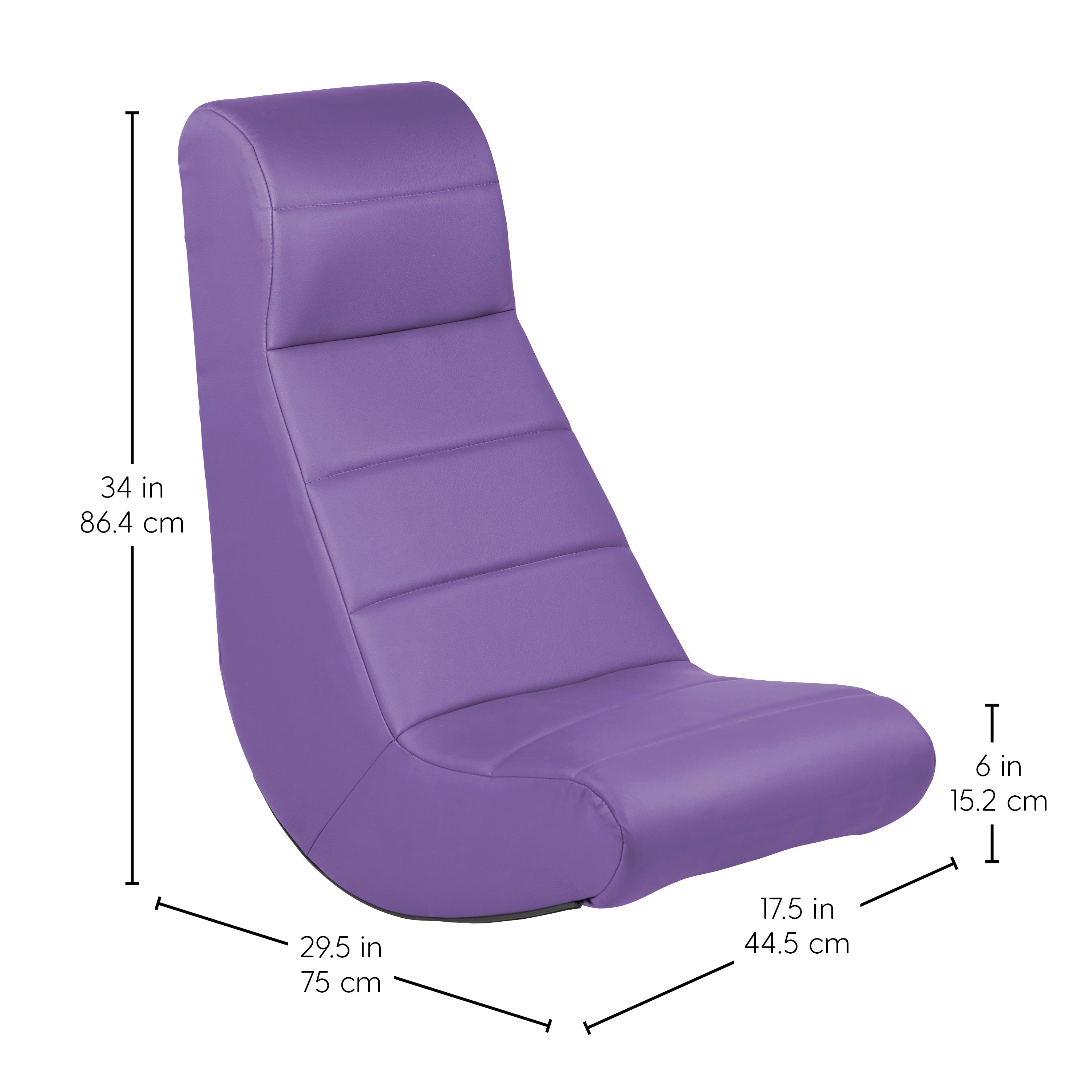 Horizontal Soft Rocker - Purple