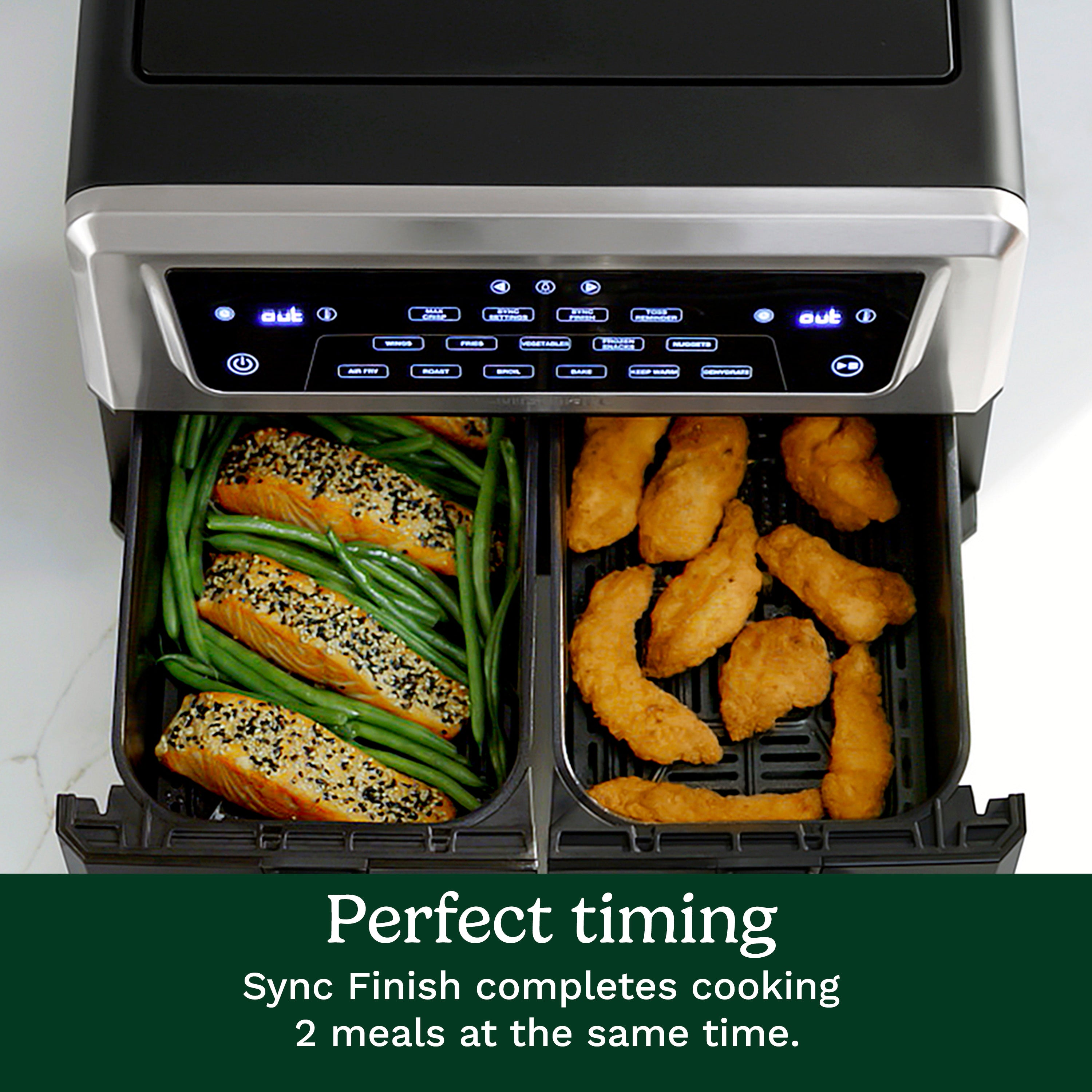 11-qt Dual Basket Air Fryer Pro