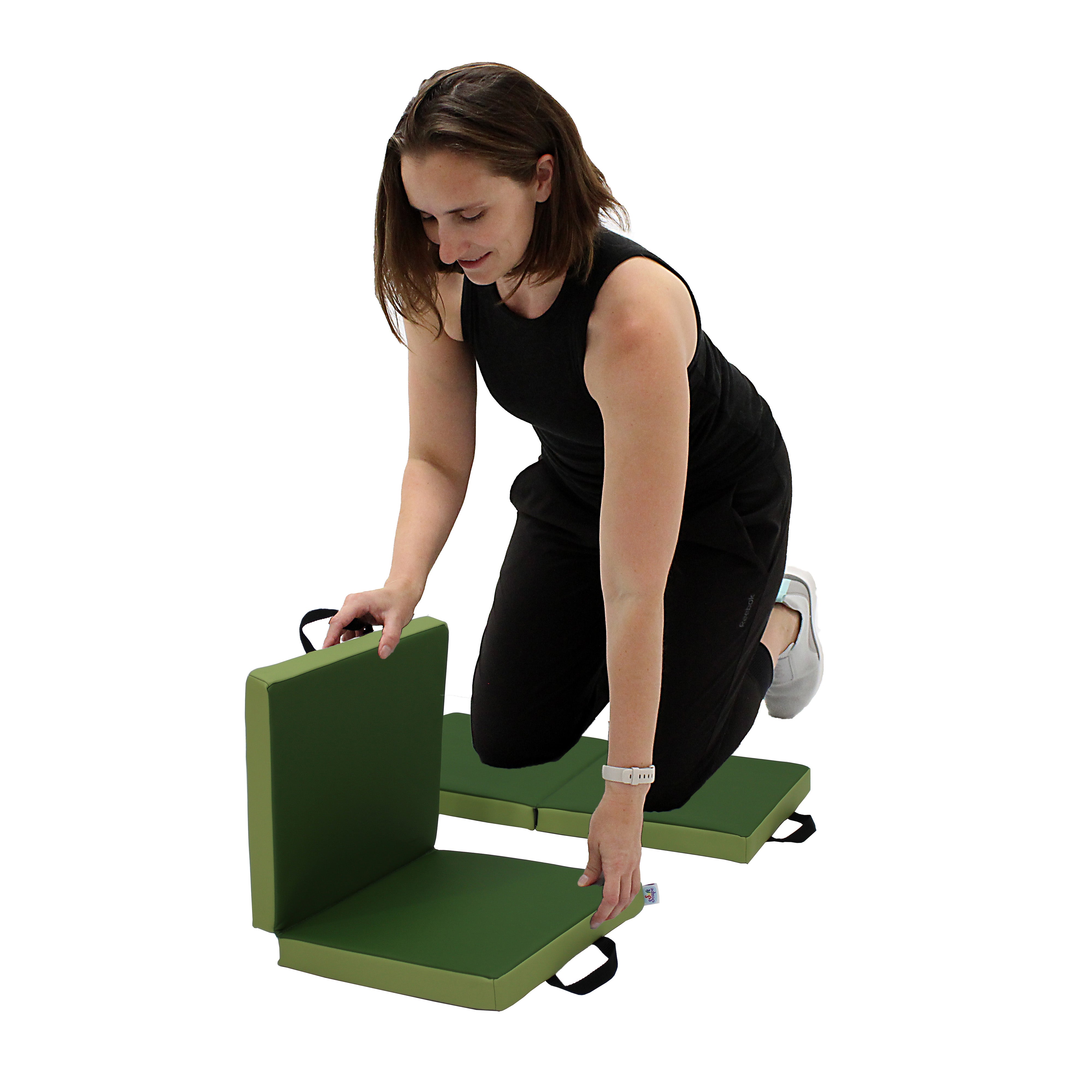 Kneeling Pad, 2-Piece - Hunter Green/Fern Green