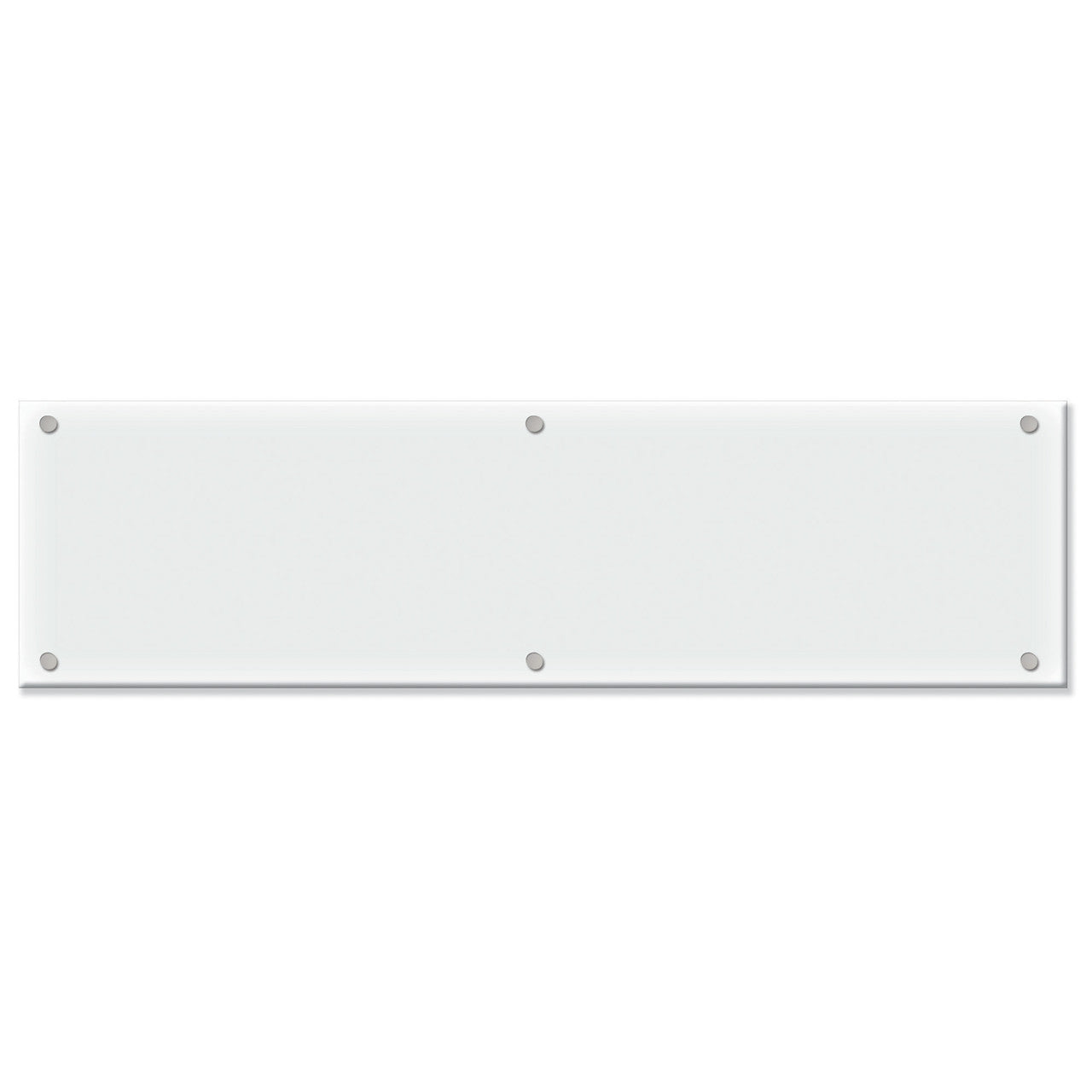 OfficeSource Laminate Magnetic Glass White Board