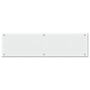OfficeSource Laminate Magnetic Glass White Board