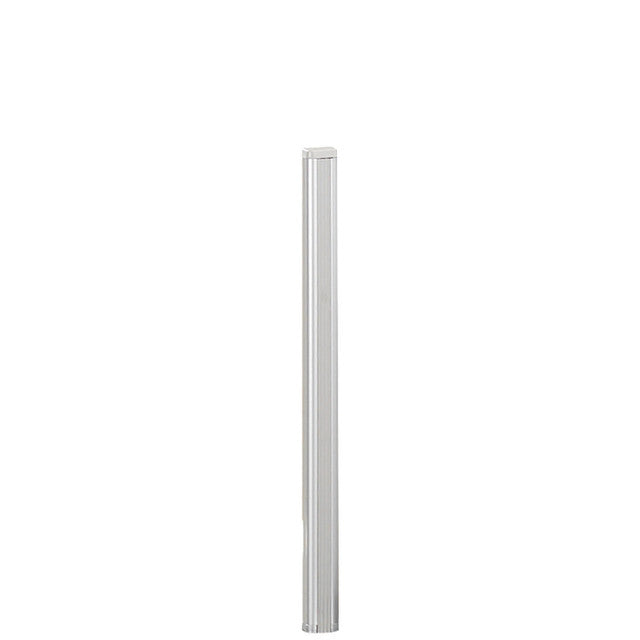 OfficeSource Borders II 12" Post for Panels - Silver