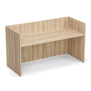 OfficeSource Laminate Reception Unit - American Elm